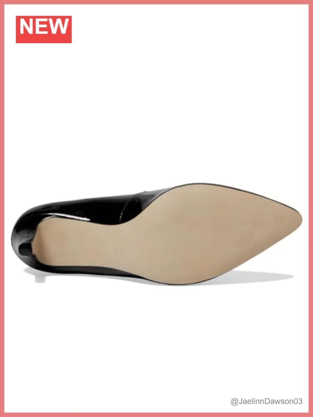 Women's Block Heel Pump with Gel Insole Faux Leather Sole
